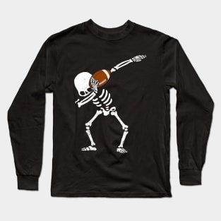 Dabbing Skeleton Long Sleeve T-Shirt